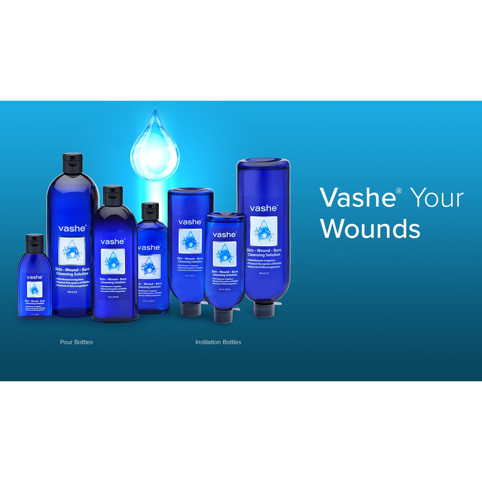 Wound Cleanser Vashe 16 oz Bottle -