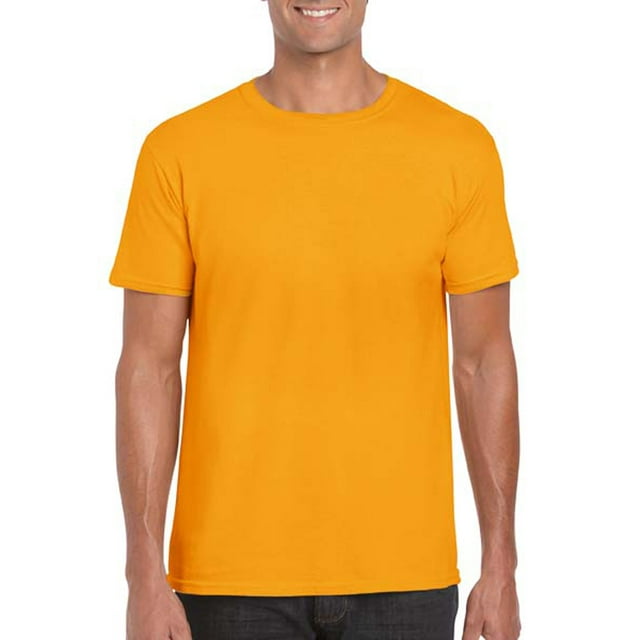 Gildan T-Shirt Softstyle pour Hommes, 2TG, Or