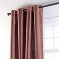 thumbnail image 2 of Tribeca Faux Silk Grommet Single Curtain Panel, 2 of 5