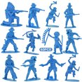 thumbnail image 2 of Lynkaye 60 PCS Varias pose de vaquero Figunes de juguete indio para niños Cumpleaños de niños, nativo AM Lynkaye Lynkaye, 2 of 2