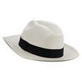 thumbnail image 2 of Men's Classic Fedora - White XL, 2 of 5