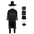 thumbnail image 1 of Disfraz negro Auoctey Saja Boy Jinu para Halloween, hombre y adulto, 1 of 6