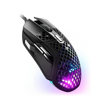 SteelSeries Aerox 5 Ultra Lightweight Honeycomb Water Resistant Wired RGB Optical Gaming Mouse With 9 Programmable Buttons