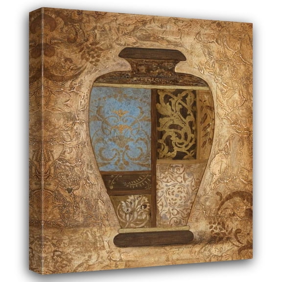 Tava Studios 15x18 Gallery Wrapped Canvas Wall Art Titled - Exquisite Etchings I