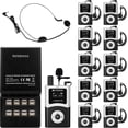 thumbnail image 1 of Sistema de guía turístico Retekess T130U, alcance de 200 m, 16 puertos USB, 1 of 9