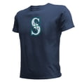 thumbnail image 2 of Youth Stitches  Navy Seattle Mariners Team Logo T-Shirt, 2 of 3