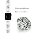 thumbnail image 2 of Bracelet de Montre en Acier Inoxydable TGD, Bracelets Réglables pour Apple IWatch Series SE/1/2/3/4/5/6 pour Femmes - Argent, 2 of 4