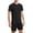 Black, variant on hotojiny Mens Summer Track Suits 2 Piece Shorts Sets Fashion Short Sleeve Top Loose Fit Shorts Workout Sweatsuit Outfits(Purple,X-Large)