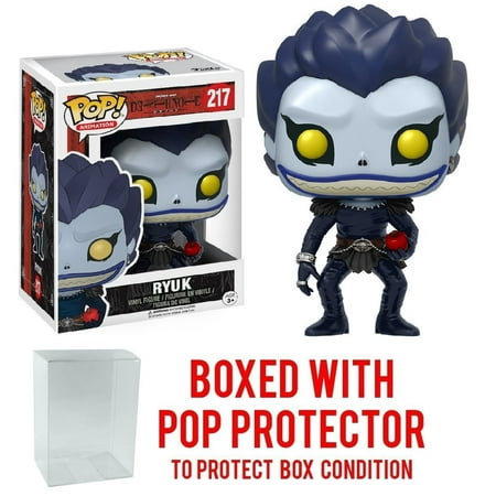 Funko Pop! Anime: Death Note - Ryuk Vinyl Figure (Bundled with Pop BOX PROTECTOR CASE), Bundled Plastic Box Protector with the collector in mind (Removable Film) By Pop (Best Anime Figure Sites)