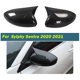 thumbnail image 2 of Cubierta de espejo retrovisor estilo bocina de fibra para automóvil para Sylphy Sentra 2020 2021, 2 of 5