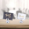 thumbnail image 1 of GOOHOCHY 4 Pcs Support de Menu en Acier Inoxydable pour Restaurant Usage Décoratif, 1 of 8