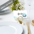 thumbnail image 2 of Koyal Wholesale Nautical Sailboat Place Cards for Wedding Party Tables, Seating Name Place Cards for Holders, 60 Pack, 2 of 5