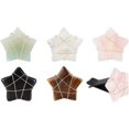 thumbnail image 1 of 5 clips para rejilla de ventilación de coche con piedras en forma de estrella, piedras preciosas naturales, pentagramas y alambre de cobre., 1 of 9