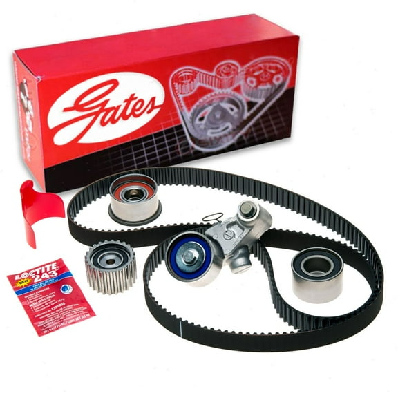Gates PowerGrip Timing Belt Component Kit compatible with Subaru Legacy 2.2L 2.5L H4 1999-2012