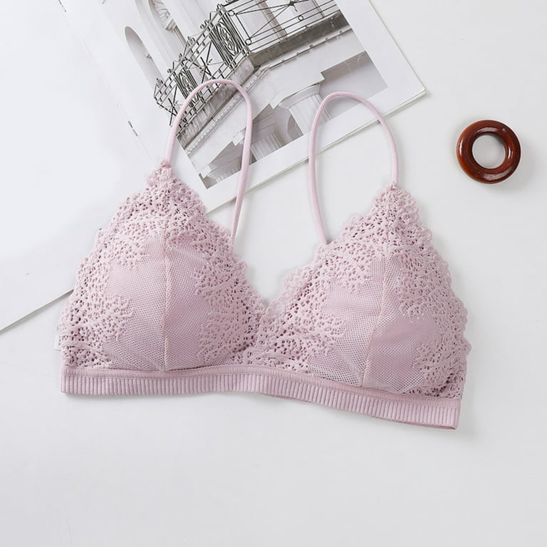 Shyle Nylon Spandex Baby Pink Push Up Bra - Get Best Price from