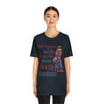 thumbnail image 3 of Old Hippies don't die they just fade into crazy grandmas. Unisex Jersey Short Sleeve Tee, 3 of 10