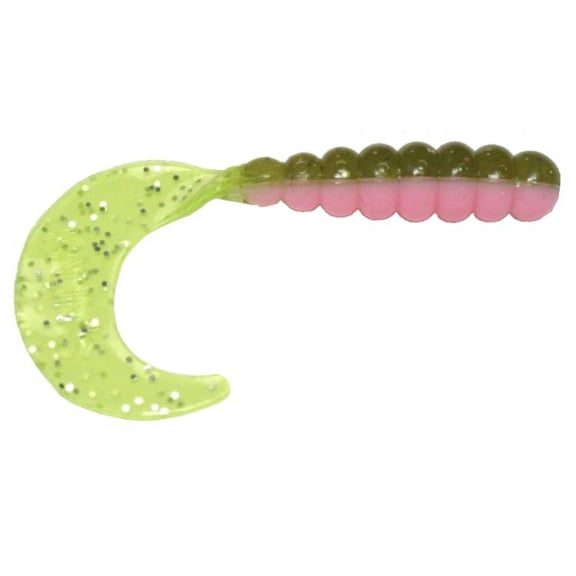 Kalin's 2TG10850 Triple Threat Grub Electric Chicken 2in Fishing Lures (10 Pack)