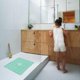 thumbnail image 5 of Non-Slip Bath Mat with Suction Cup Non-Slip Shower Mat Modern Design Premium Suction Cup (Green), 5 of 5
