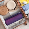 thumbnail image 6 of Hair Tools Storage with Heat Resistant Mat- Wave-like Purple Printed Curling Iron Travel Bag/Flat Iron Case for Women, 6 of 8
