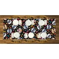 thumbnail image 3 of Dia DE Los Muertos Tablecloth Day of The Dead Sugar Skull Decor Mexican Fiesta Halloween Themed Party Decoration Kitchen Dining Room Table Cloth (60" x 102"), 3 of 4