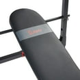 thumbnail image 2 of Sunny Health & Fitness Adjustable Standard Incline Weight Bench, Bench Press with Barbell Rack, Full Body Workout Exercise Multi-Function Strength Training for Home Gym - SF-BH623008, 2 of 6