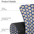 thumbnail image 4 of Yayeee Faucet Mat for Kitchen Sink 30" Diatomite Long Splash Guard Pad, Elegant Daisy Pattern, 4 of 7