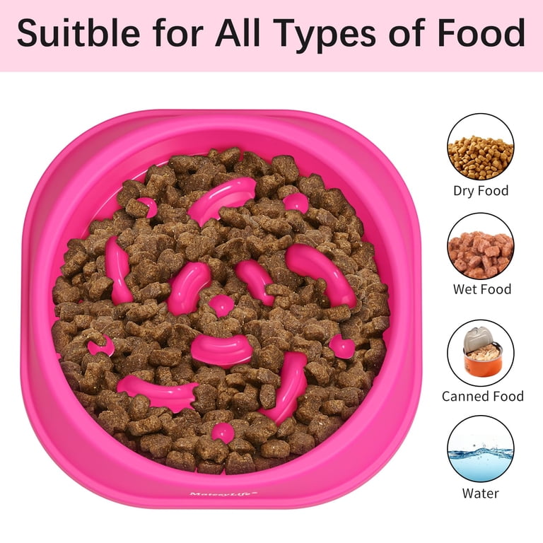 MateeyLife Slow Feeder Dog Bowl, Maze Pattern, Non-Slip photo 6