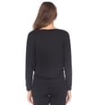 thumbnail image 3 of White Mark Women's Banded Dolman Top, 3 of 6
