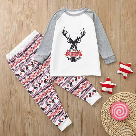 

Morefun Christmas Homewear Suit Family Pajamas for Mum Dad Baby Kid Boy Girl