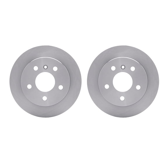 Dynamic Friction Company Rear Brake Rotors 6002-63062