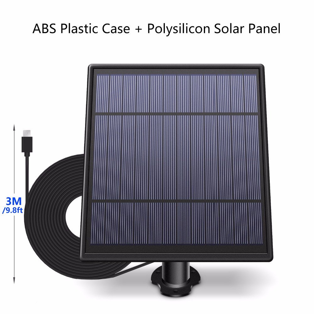 Solar Panel for Blink XT Security Camera, Wall Mount Outdoor