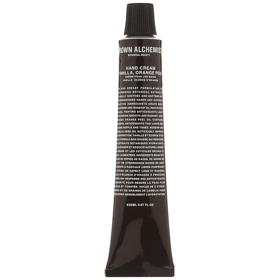 Grown Alchemist Hand Cream 0.67 oz Vanilla & Orange Peel Moisturizer