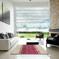 thumbnail image 6 of Ahgly Company Indoor Round Abstract Brown Abstract Area Rugs, 6' Round, 6 of 6