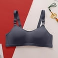 thumbnail image 2 of Levmjia Women's Push Up Bras Solid Color Plus Size Thin Breathable No Steel Ring Comfortable Bra Full Coverage Seamless Underwire Everyday Wear, 2 of 8