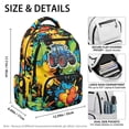 thumbnail image 7 of KUIFORTI Blue Truck Kids School Bag for Boys 8-14 Years Comfortable Bookbag Lightweight Backpack with Adjustable Straps for Elementary Primary Middle School, 7 of 7