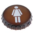 thumbnail image 2 of LED Bottle Cap Advertising Sign For home and bar Pub Wall Decor Female Toilet, 2 of 10