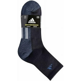 Adidas Men s Climalite Low Cut Socks 6 pair Moisture Wicking Compression Support Regular Size White Walmart