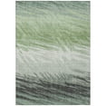 thumbnail image 2 of Addison Rugs Chantille Indoor/Outdoor Transitional Stripes Green Machine Washable Rectangle Rug, 5' x 7'6", 2 of 8