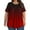 Red, variant on Yotami Plus Size Shirts for Women Short Sleeve Gradient Blouse Round Neck Pleated Summer Casual Top for Everyday, Mint Green