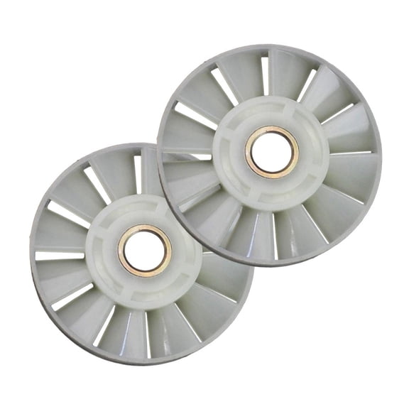 2PCS Electric Pick Fan Blade for 0810 Motor, 80mm Diameter, 12 Blades