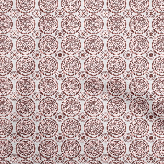 oneOone Georgette Viscose Brown Fabric Block Sewing Craft Projects Fabric Prints By Yard 42 Inch Wide-DT
