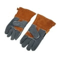 thumbnail image 4 of Gants de Protection Ignifuges pour Barbecue Portable Extérieur avec 3 Compartiments et Poches pour Four Café, 4 of 8