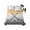Gray Yellow, variant on Twin Flat Sheet 66"x96", Yellow Gray Ombre Soft Lightweight Bedding Flat Sheets Only, Black Hockey Sticks Minimalist Style Brushed Microfiber Top Bed Sheet, Breathable StainResistant Bedsheets