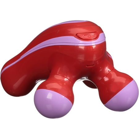 Homedics Alpha Mini Massager, Red