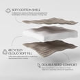 thumbnail image 6 of Mocha Brown King/Cal King (108" X 96") Cotton Gauze Bedspread Coverlet Set, 6 of 7