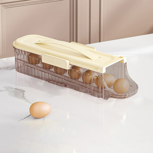 Refrigerator Door Rolling Organizer Shelf Bracket Organizer Refrigerator Stackable Portable Organizer Kitchen Storage Boxes