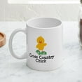 thumbnail image 4 of CafePress - Cross Country Chick Mug - 11 oz Ceramic Mug - Novelty Coffee Tea Cup, 4 of 6