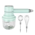 thumbnail image 1 of in 1 Electric Hand Blender Mixer Garlic Chopper Portable Egg Beater USB Charging Household Electric Hand Whisk A, 1 of 4