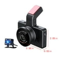thumbnail image 3 of TIMIFIS Dash Cam 1080P Fhd Dvr Car Driving Recorder 3 Inch Ips Screen Dashboard Camera 150° Wide Angle, Parking Monitor, Loop Recording, Super Night Vision Vehicle Camera, 3 of 9