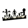 thumbnail image 1 of Halloween Tealight Holder Decorative Candles Stand Metal Iron Crafts Candlestick Style C, 1 of 9